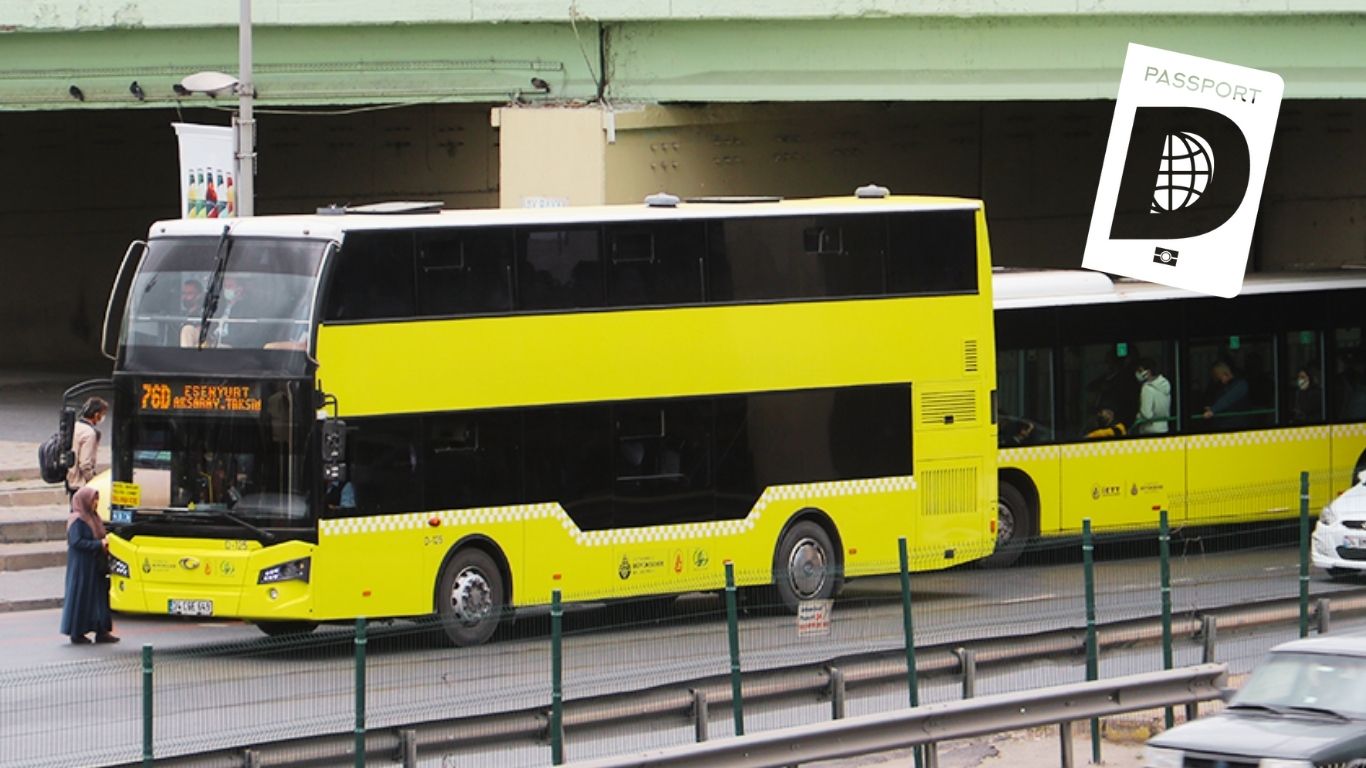 cift katli otobus istanbul