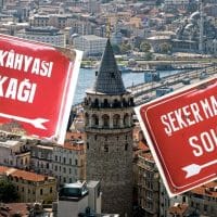 istanbul sokak tabelalari
