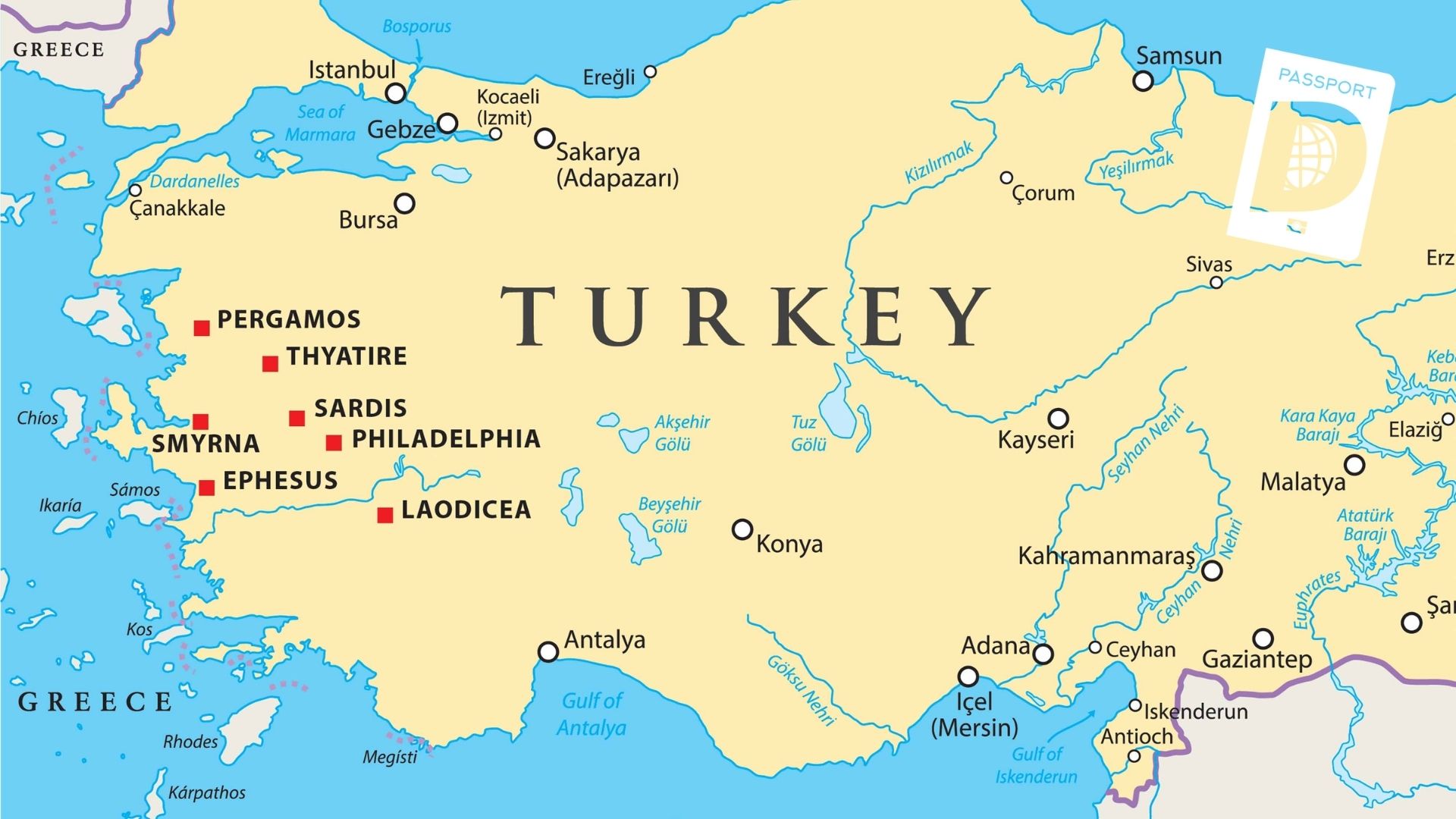 Dünya Hristiyanlığının Kalbi Türkiye'de İncil'deki 7 Kilisenin Gizemli Dünyası