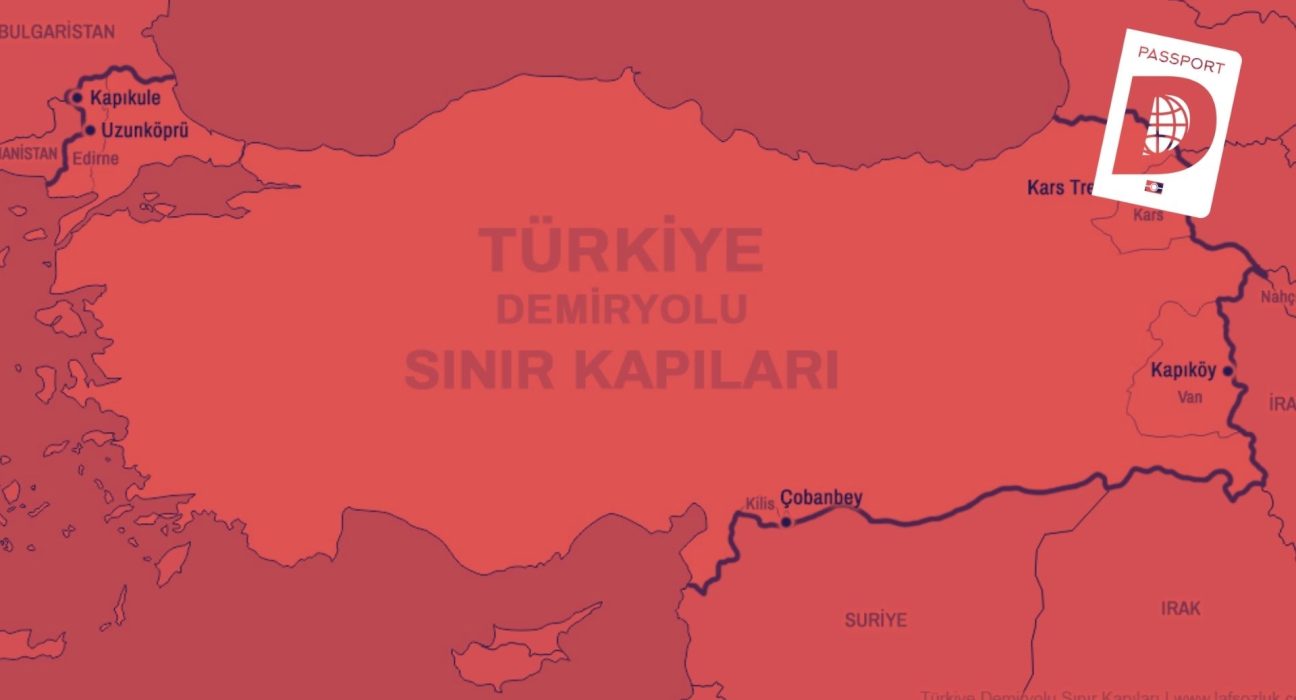 Türkiye'nin Demiryolu Bağlantısı Olan Sınır Kapıları